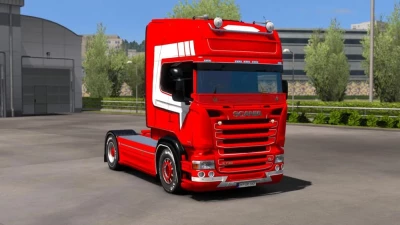 Scania RJL Red Skin v1.0