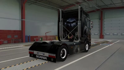 Scania S NG Black Crow Airbrush Skin v1.0