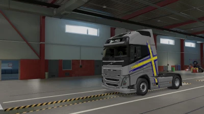 Sweeden Power Volvo FH 2012 Skin v1.0