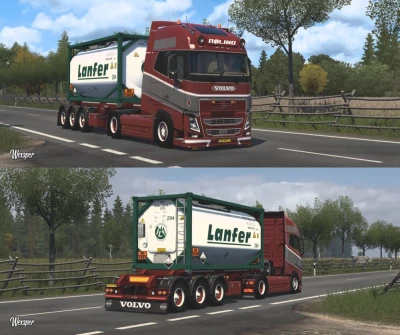 Volvo FH 2012 Roling Transport Skin Pack by Wexsper v1.0