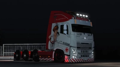 Volvo FH12/16 (Pendragon) Kasumi Nurse Outfit Skin v1.0