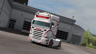 White Holland Style Scania RJL v1.0