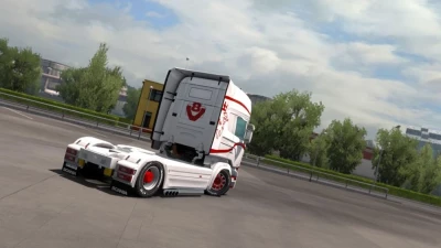 White Holland Style Scania RJL v1.0