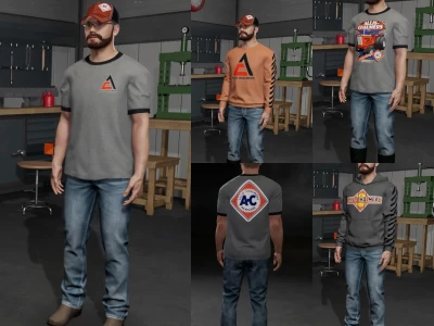 Allis-Chalmers themed clothing pack v1.0.0.0