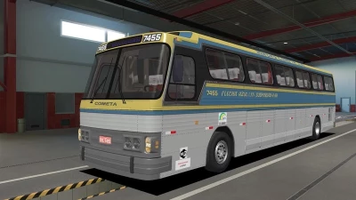 [ATS] Scania CMA Comet Flecha Azul Bus v3.6 1.49.x