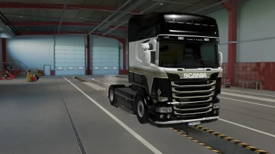 Black Skin Scania RJL 1.49