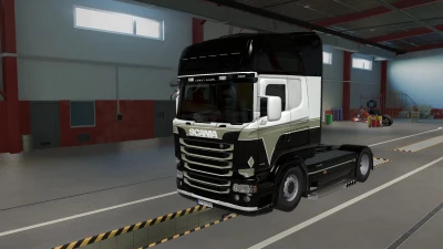 Black Skin Scania RJL 1.49