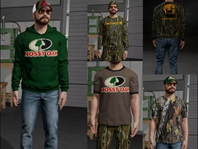 Camo themed clothing pack v1.0.0.0