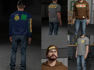 Co-op themed clothing pack v1.0.0.0