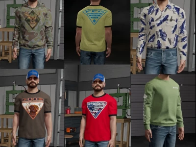 Columbia themed clothing pack v1.0.0.0