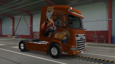 DAF 2021 Fox Air Brush Skin v1.0