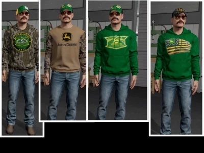 John Deere themed clothing pack v1.0.0.0