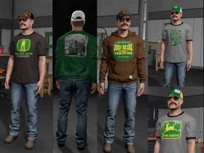 John Deere themed clothing pack v1.0.0.0