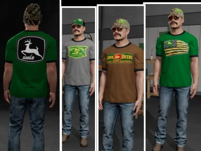 John Deere themed clothing pack v1.0.0.0