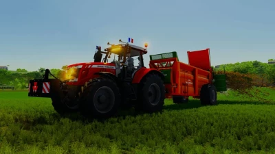 Massey Ferguson 7724 + Bumper IRL v1.0.0.0