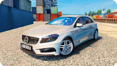 Mercedes Benz A45 + Interior v1.150 1.49.x