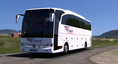 Mercedes-Benz Travego 15 SHD Avrupa Turizm Skinpack v1.0