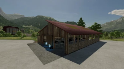 Modern Free-Range Cattle Barn v1.0.0.0