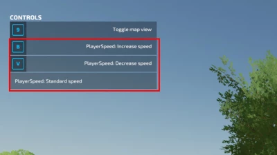 Player Speed v1.0.1.0