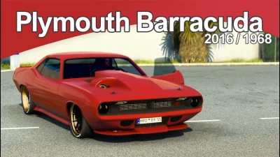 Plymouth Barracuda 2016 / 1968 v1.1 1.49.x