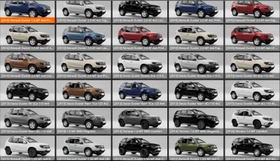 Renault/Dacia Duster, Nissan Terrano [PACK] 0.31.x