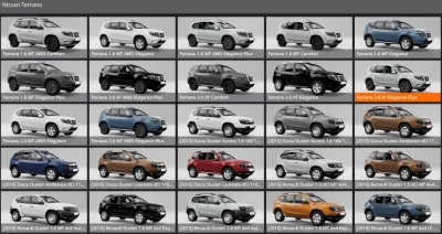 Renault/Dacia Duster, Nissan Terrano [PACK] 0.31.x