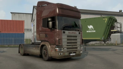 Scania 4 Series dirty skin pack v1.0