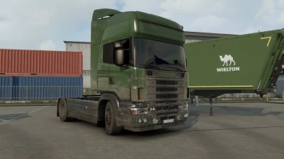 Scania 4 Series dirty skin pack v1.0