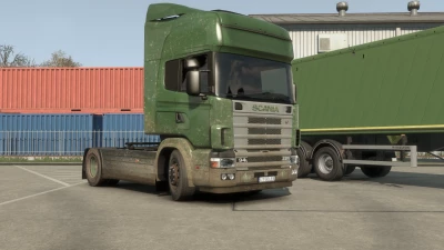 Scania 4 Series dirty skin pack v1.0