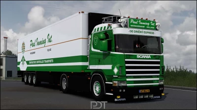 Scania 4series 164 480 + Trailer Paul Imming 1.49