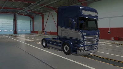 Scania RJL Grey Blue Skin 1.49