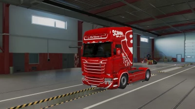 Scania RJL Red Queen Skin 1.49