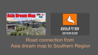 Southern Region+Asia Dream map connection v0.1 1.49