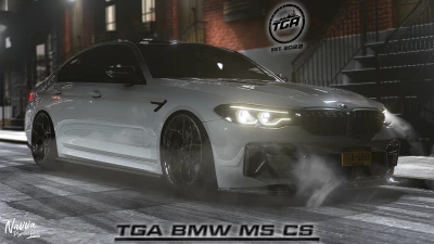 BMW F90 M5 CS Akrapovic TGA x NAVVA v2.5