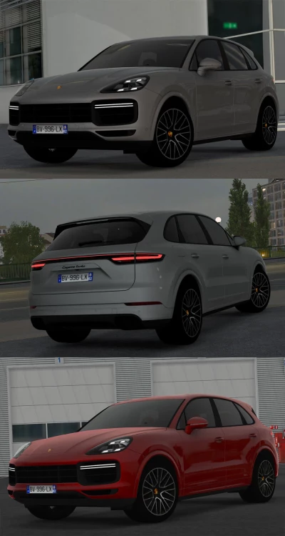 Porsche Cayenne Turbo 2022 E3 V1.2 1.50