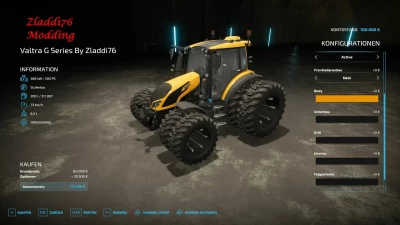 Valtra G Series v1.0.0.0