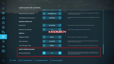 Additional Cams VERSIÓN EN ESPAÑOL v1.0.0.0