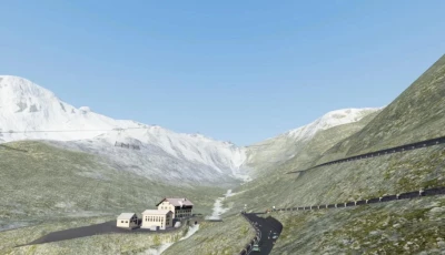 Assetto Corsa track Alpine pass (Stelvio) v0.61