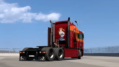 Asuka Langley Skin for Overfloater Kenworth K100-E v1.0