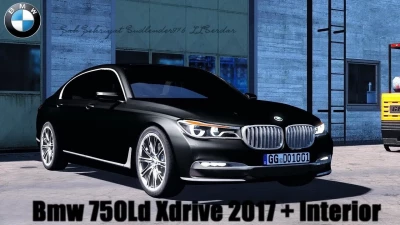 BMW 750Ld Xdrive 2017 + Interior v1.2 by BurakTuna24 1.50.x