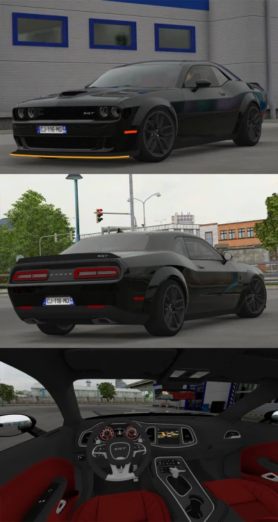 [ATS] Dodge Challenger SRT Hellcat Widebody 2018 v1.8 1.50