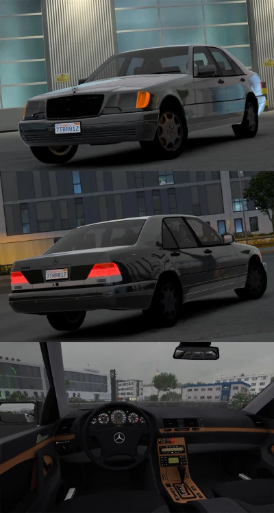 [ATS] Mercedes-Benz W140 S-Class S600 v1.4 1.50