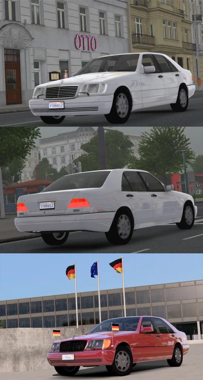 [ATS] Mercedes-Benz W140 S-Class S600 v1.4 1.50