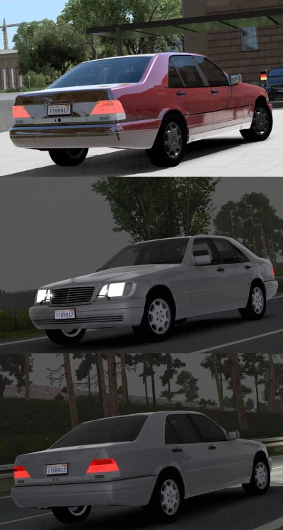 [ATS] Mercedes-Benz W140 S-Class S600 v1.4 1.50