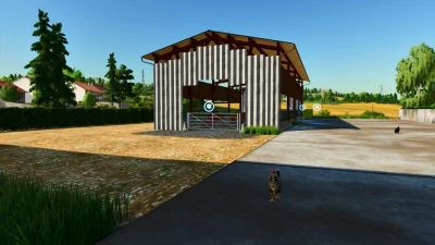 Barn for cows in straw air v1.0.0.0