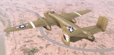 BeamNG Drive Plane B-25 Mitchell v1.0