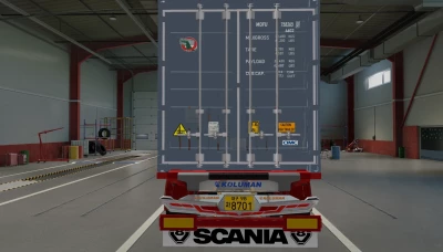 Columan Container Trailer with Korean Specifications v1.0  1.50