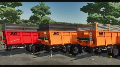 Dezeure 2 & 3 axle trailer pack v1.0.0.0