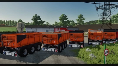 Dezeure 2 & 3 axle trailer pack v1.0.0.0