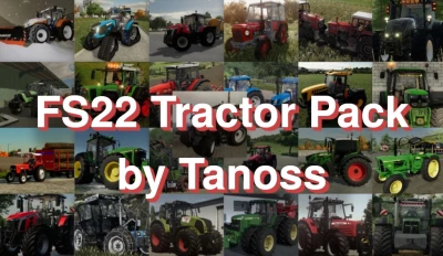 FS22 Tractor Pack by Tanoss v1.0.0.0